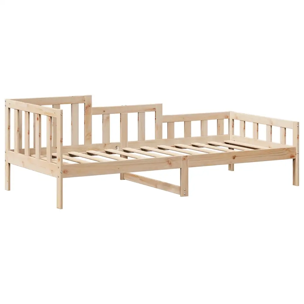 Dormeuse con Tetto 80x200 cm in Legno Massello di Pino