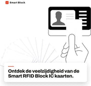 Carta di identificazione IC da 10 pezzi/set - Descrivibile - UID variabile 13,56 MHz - PVC di alta qualità - Trasferimento stabile dei dati - Produzione professionale - Carta NFC