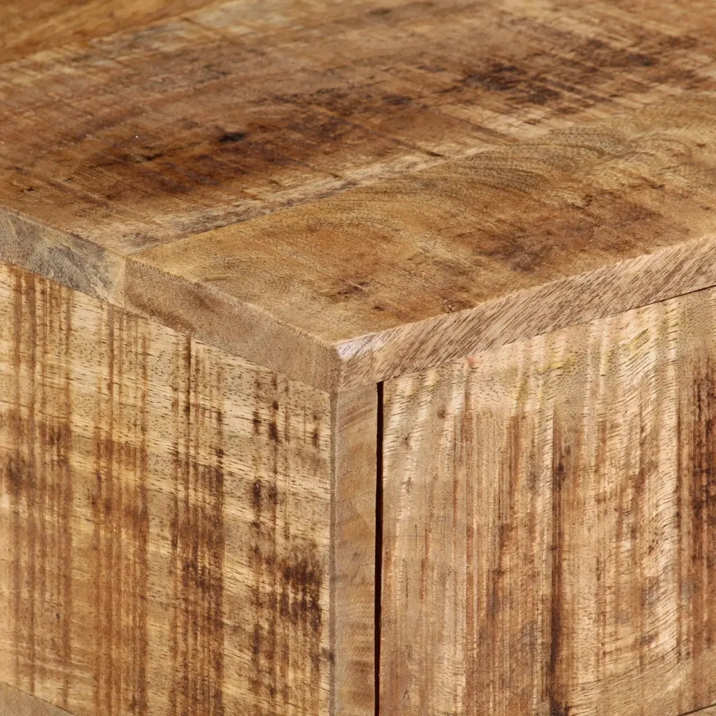 vidaXL Comodino a Parete 40x30x13,5 cm in Legno Massello di Mango