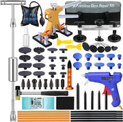 Kit di riparazione auto, attrezzatura di riparazione auto, Lifter adattabile di larghezza regolabile, Gomma di scorrimento e Tirante in metallo per il rimuovere i buchi di dents delle vetture