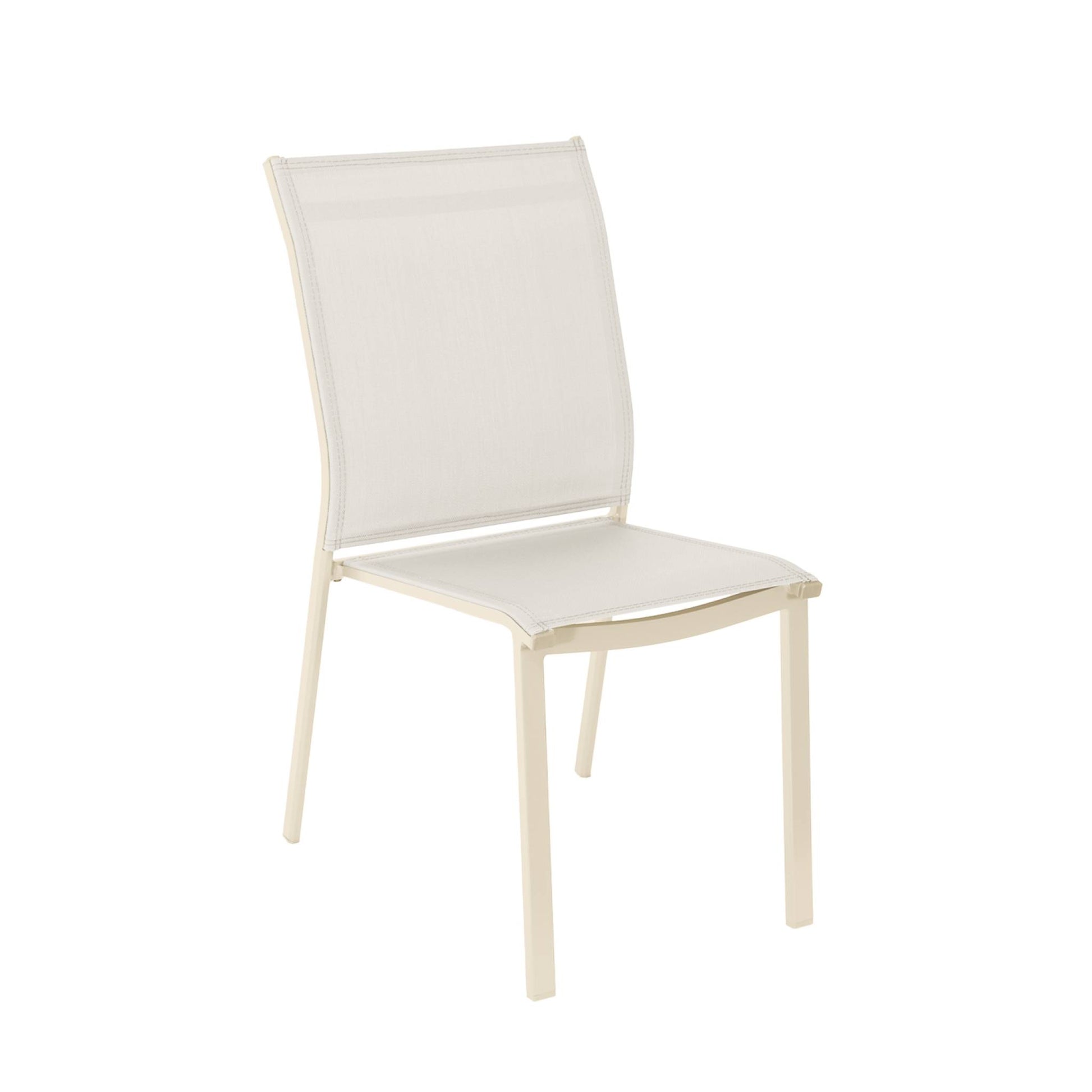 Set tavolo da giardino in alluminio con 8 sedie, beige