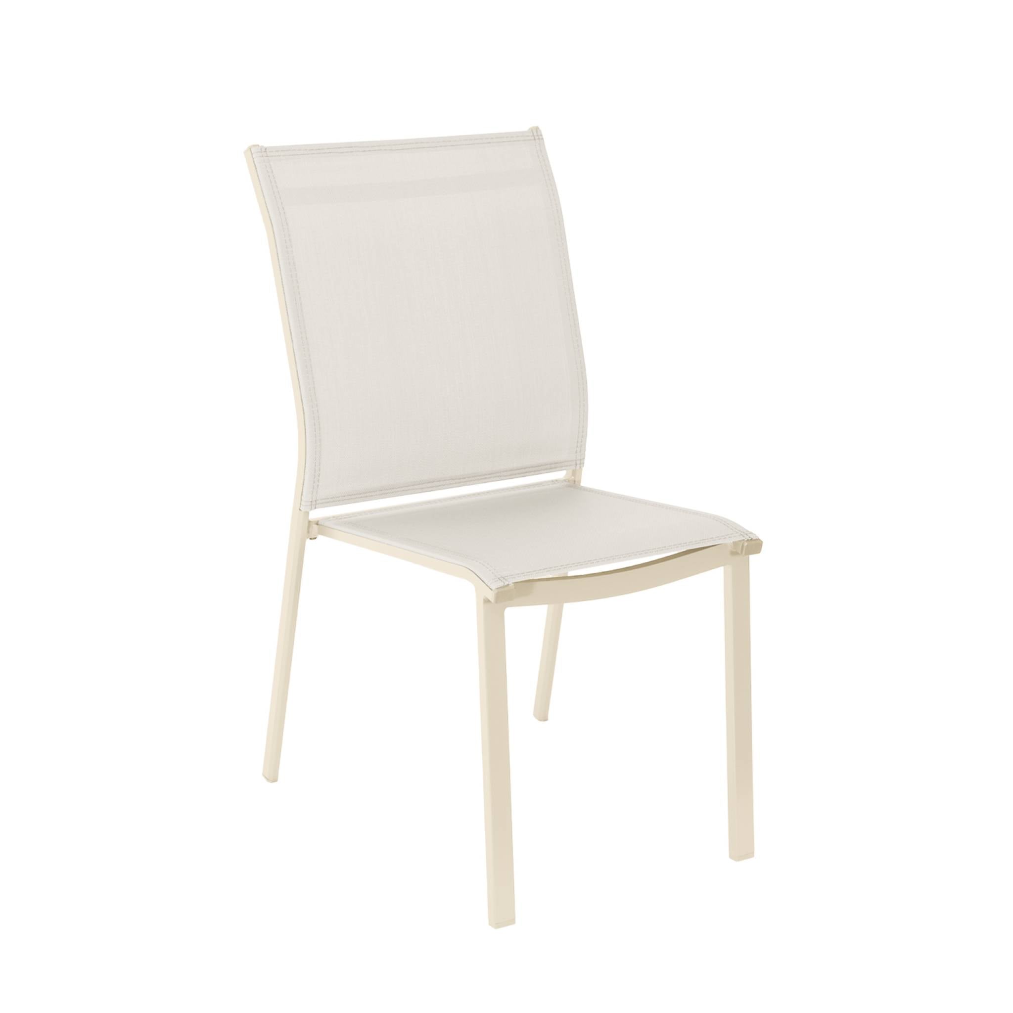 Set tavolo da giardino in alluminio con 8 sedie, beige