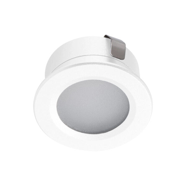 Faretto LED incasso rotondo bianco IP65 1W 3000K Kanlux