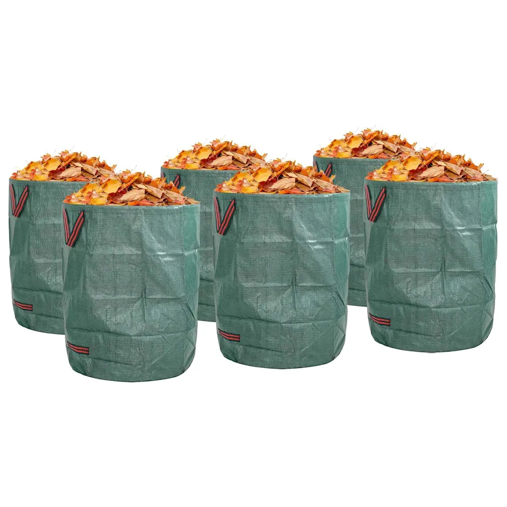 Sacchi per Rifiuti da Giardino 12 pcs Verde 66 x 66 x 83,5 cm 42008107
