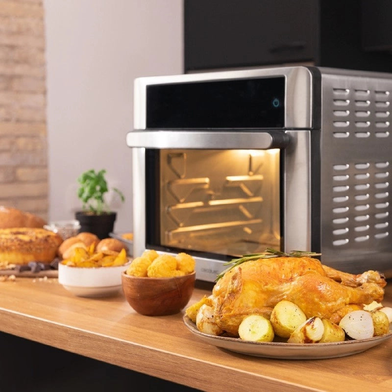 CECOTEC 02258 - Forno Friggitrice Bake&Fry 3000 Touch Steel