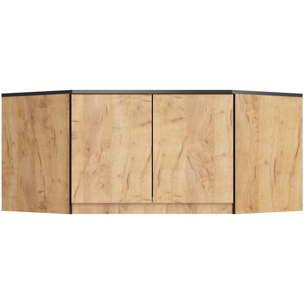 Sopralzo per armadio AKORD S100 Quercia Craft 100 cm 2 ante 100x50x55 cm