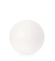 Lampada Sferica da Giardino a Led Ø35x34 cm in Plastica Craig Bianca