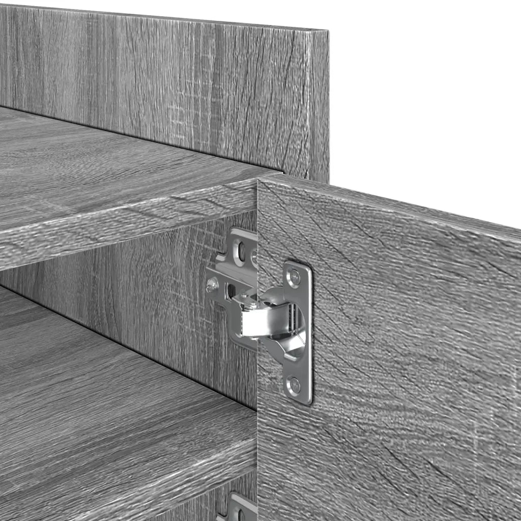 Mobile TV | Armadietto TV | Mobile Porta TV Grigio Sonoma 80x35x40 cm in Legno Multistrato