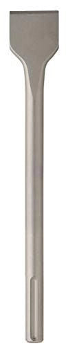 Diager 343L24L0280 Scalpello Piatto SDS-Max per Martello Perforatore 24 mm 280 mm Acciaio Temprato Demolizione