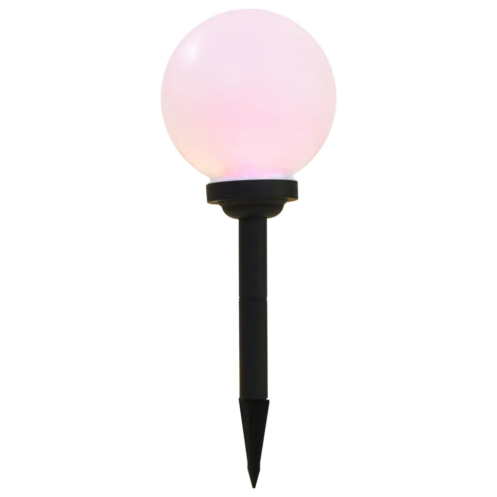 Lampade Solari da Esterno 6 pz LED Sferiche 20 cm RGB CFW7785440