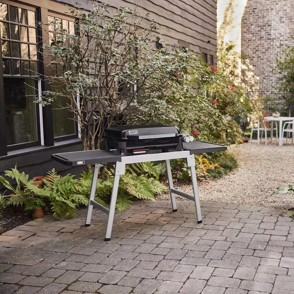 Piastra a Gas Premium Weber SLATE GP Portatile 56 cm 2 Bruciatori