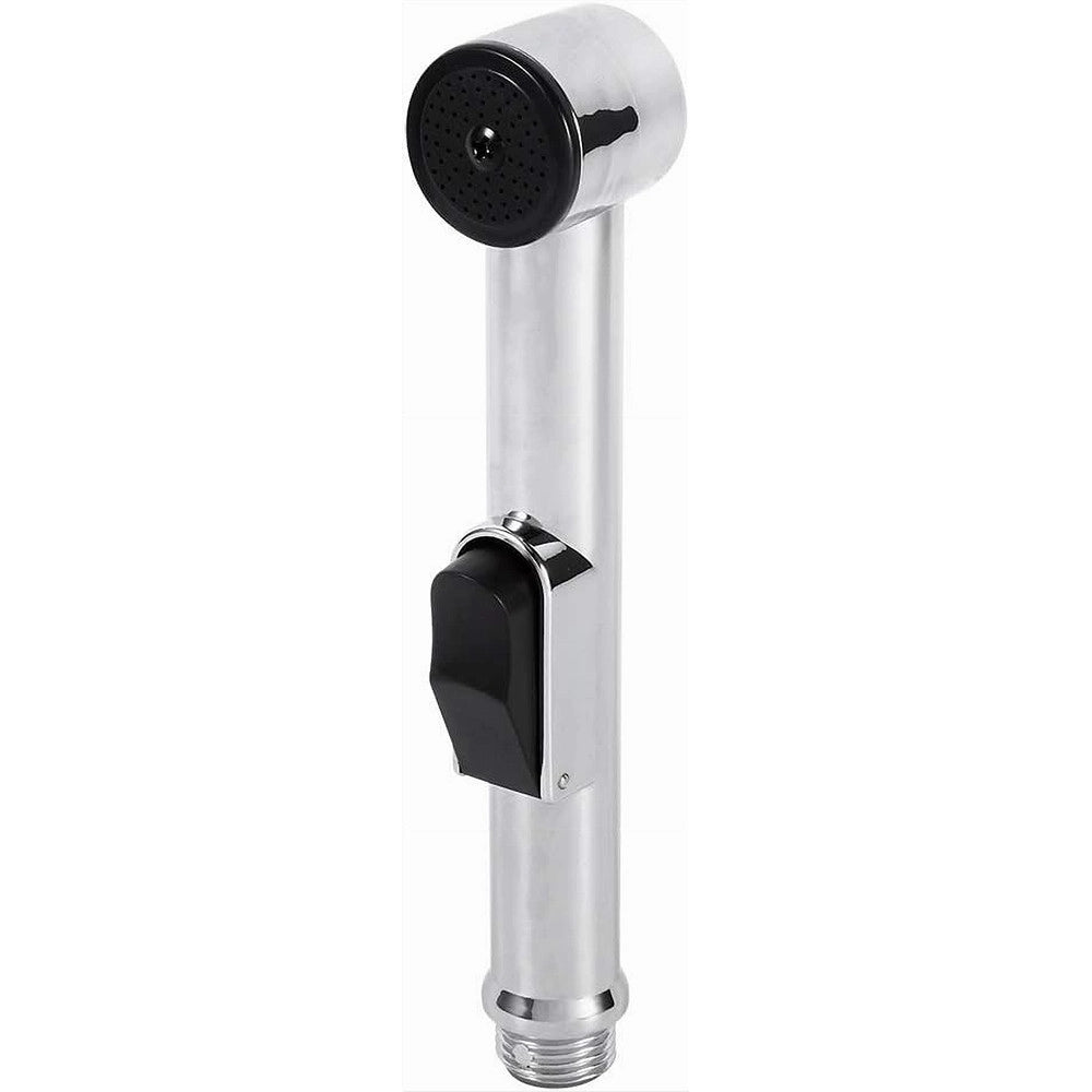 Trade Shop - Spruzzatore Doccetta Per Bidet Wc Doccia Vasca Bagno Pulizia 18 Cm Silver 87548 -