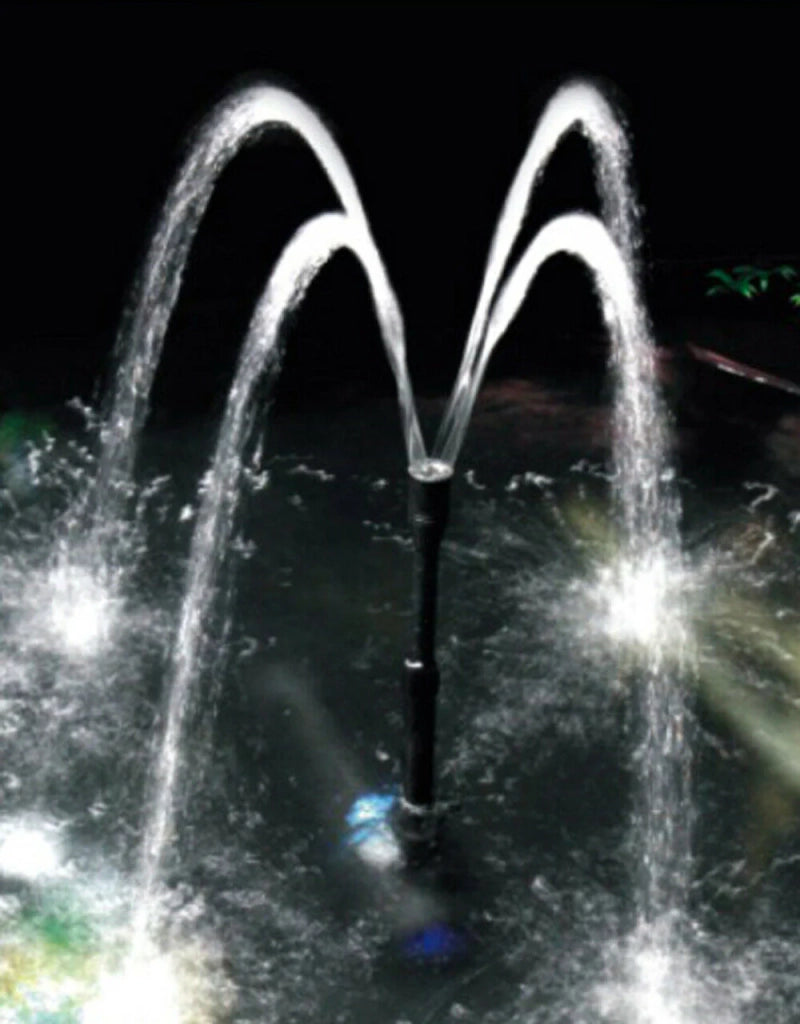 Pompa per fontane per stagni e chiarificatori 1000 litri all'ora 24 watt 9 watt UVC 16_0002005