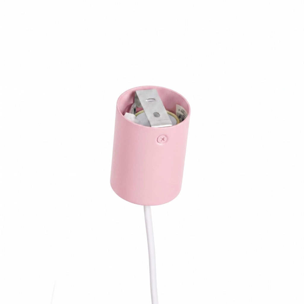 Lampadario RIFF 4 rosa Gx53