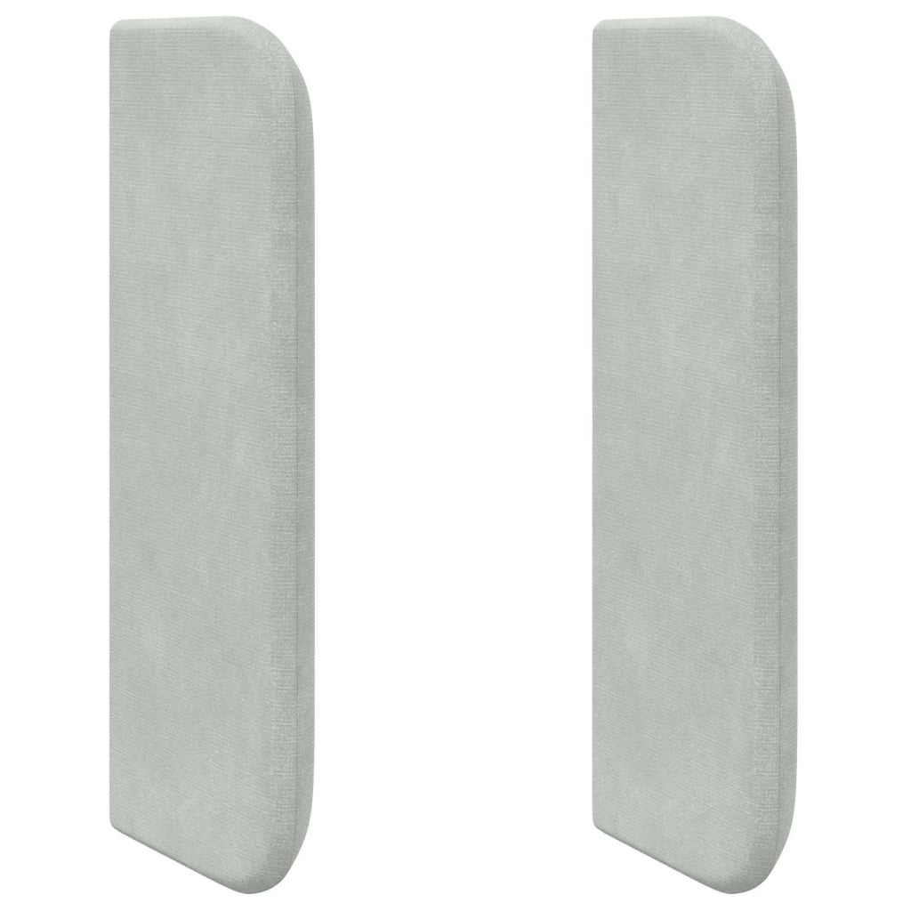 Orecchia della Testata Grigio chiaro 40,5 x 40,5 x 4 cm Velluto CFW3668670