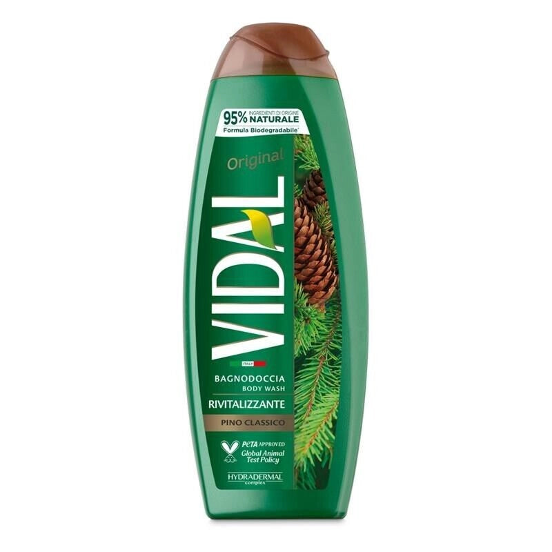 VIDAL ORIGINAL BAGNODOCCIA RIVITALIZZANTE PINO CLASSICO 500 ML