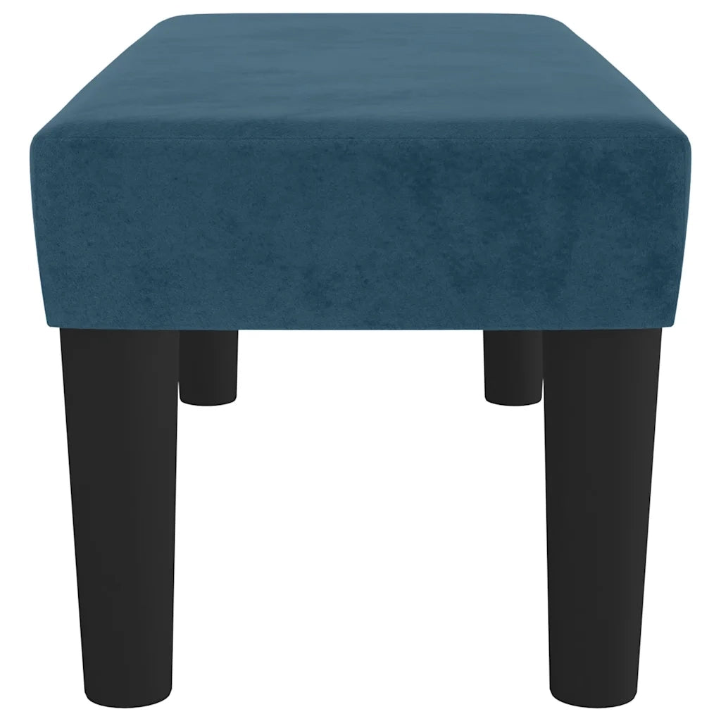 Panca Blu Scuro 70x30x30 cm in Velluto 346642