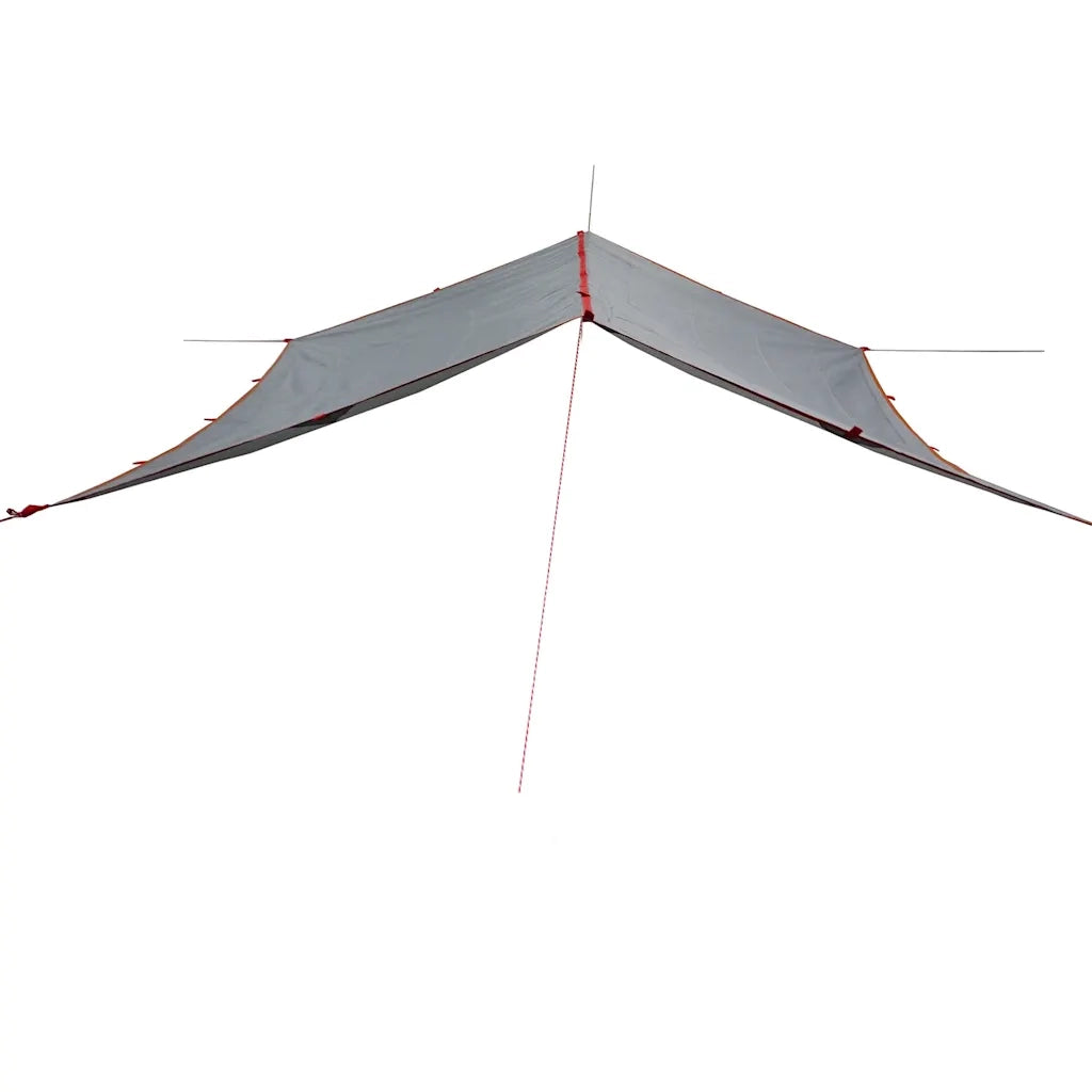 Telone da Campeggio Grigio/Arancione 500x294 cm Impermeabile 94672