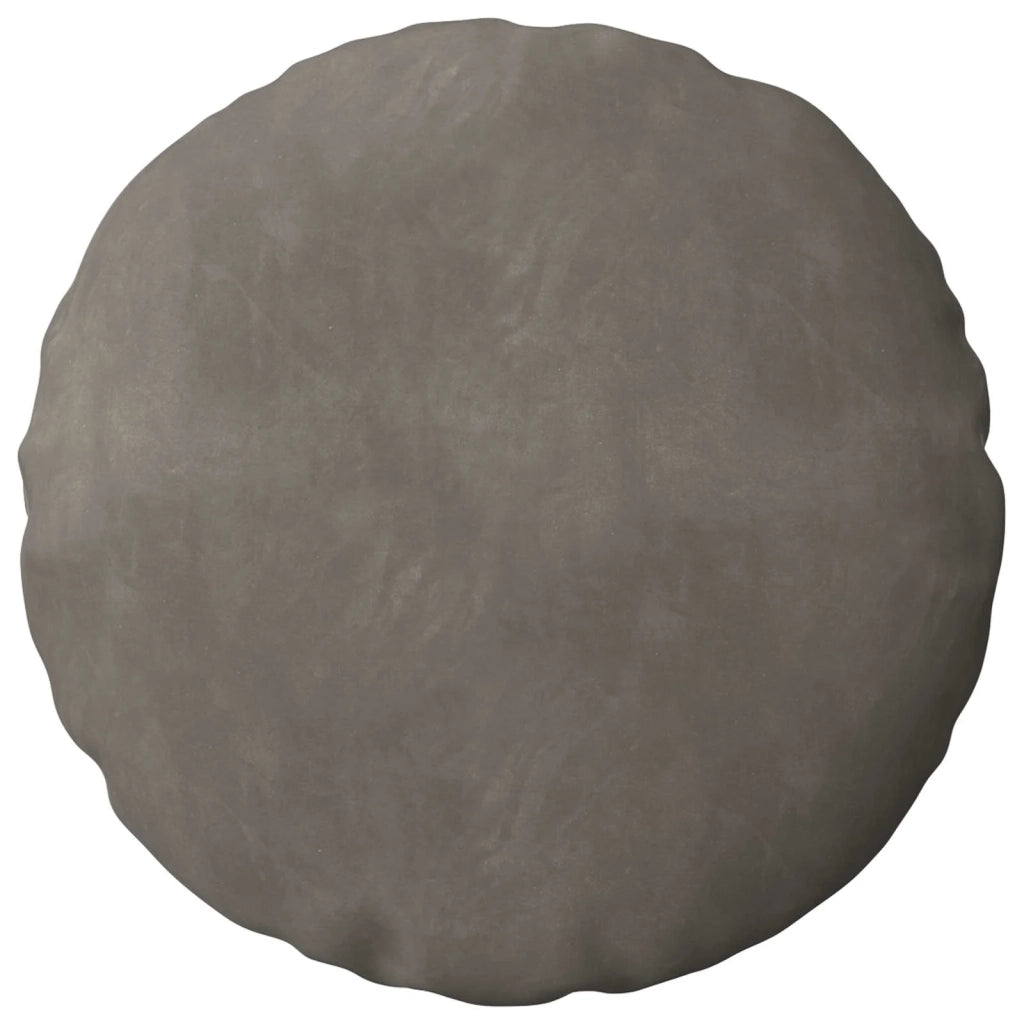 Federa 6 pcs HEERLEN Grigio Chiaro Ø 30 cm Velluto 921888