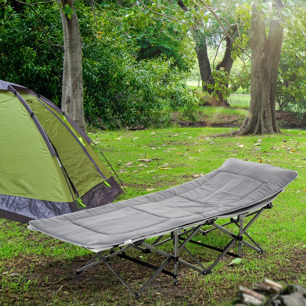 Letto pieghevole con materasso ¨C zephmum ¨C grigio chiaro 188x64.5x53 cm