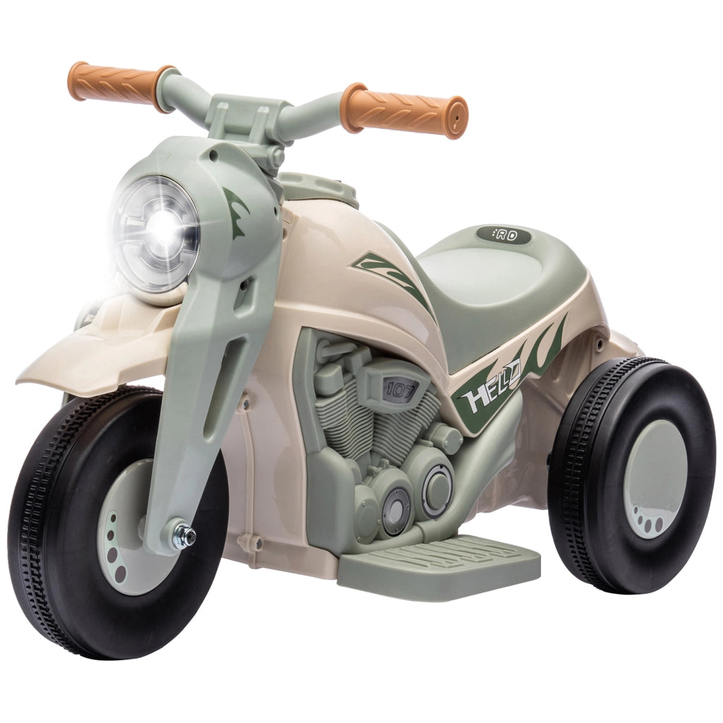 Motocicletta Elettrica per Bambini ¨C zephmum ¨C 6V con Musica e Bolle