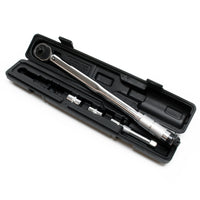 Chiave dinamometrica 1/2" (12,7mm) 28-210Nm acciaio al carbonio Bussole 17mm 19mm