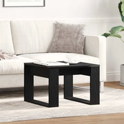 Tavolino da salotto Rovere Nero 50 x 50 x 35 cm 862679