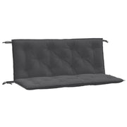 Cuscini Panca Giardino 2 pz | Cuscini per sedie Antracite M¨¦lange 120x50x7cm Tessuto