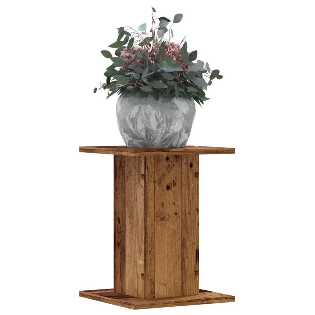 Supporti per piante | Sostegno per piante 2 pz Legno Vecchio 30x30x40 cm Truciolato
