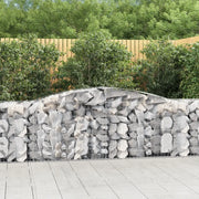 Cesti Gabbioni ad Arco 5 pz 400x50x80/100 cm Ferro Zincato 3146986