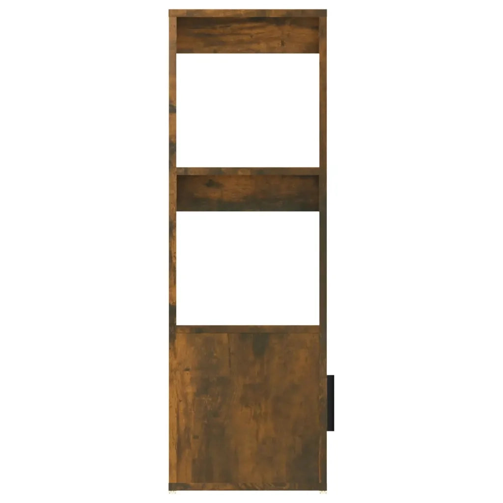 Credenza | Madia | Buffet da pranzo | Armadio da pranzo Rovere Fumo 80x30x90 cm in Legno Multistrato