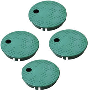 Box di ventilazione in plastica di alta qualità - coperchio di sostituzione - 4 pezzi - adatto per sistema di irrigazione - protezione contro danni - scatola di plastica resistente