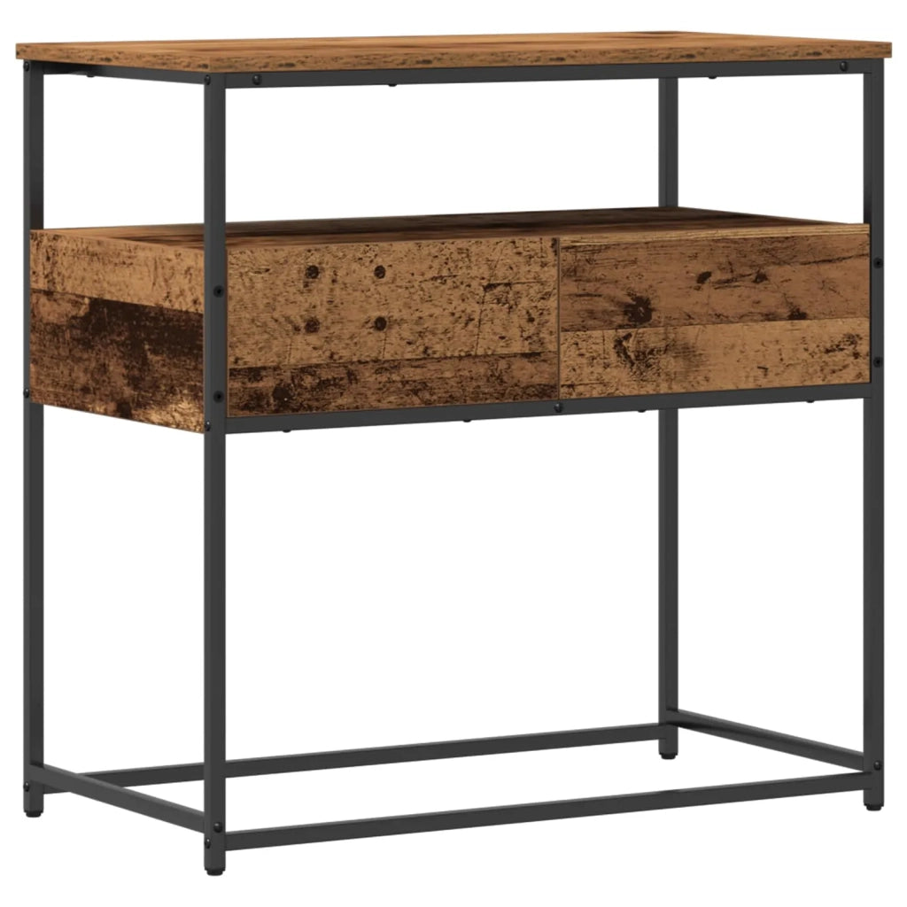Tavolo consolle Legno vecchio 75 x 40 x 75 cm Legno multistrato 862936