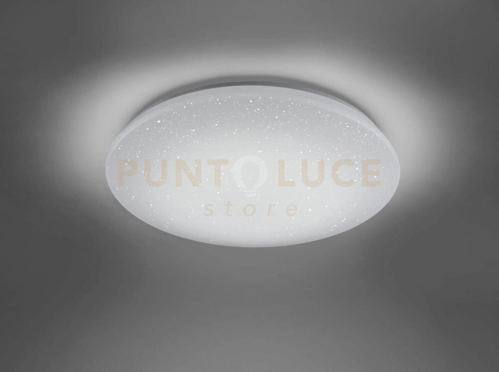 CHARLY PLAFONIERA LED 27W · 1x 3100lm, 3000 - 5500K CON SMART CONTROL MOLTEPLICI FUNZIONI "WIZ"  DIFFUSORE EFFETTO CIELO STELLATO D. 50CM