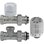 Kit termostatico diritto ferro honeywell 1/2 x 1/2  Honeywell