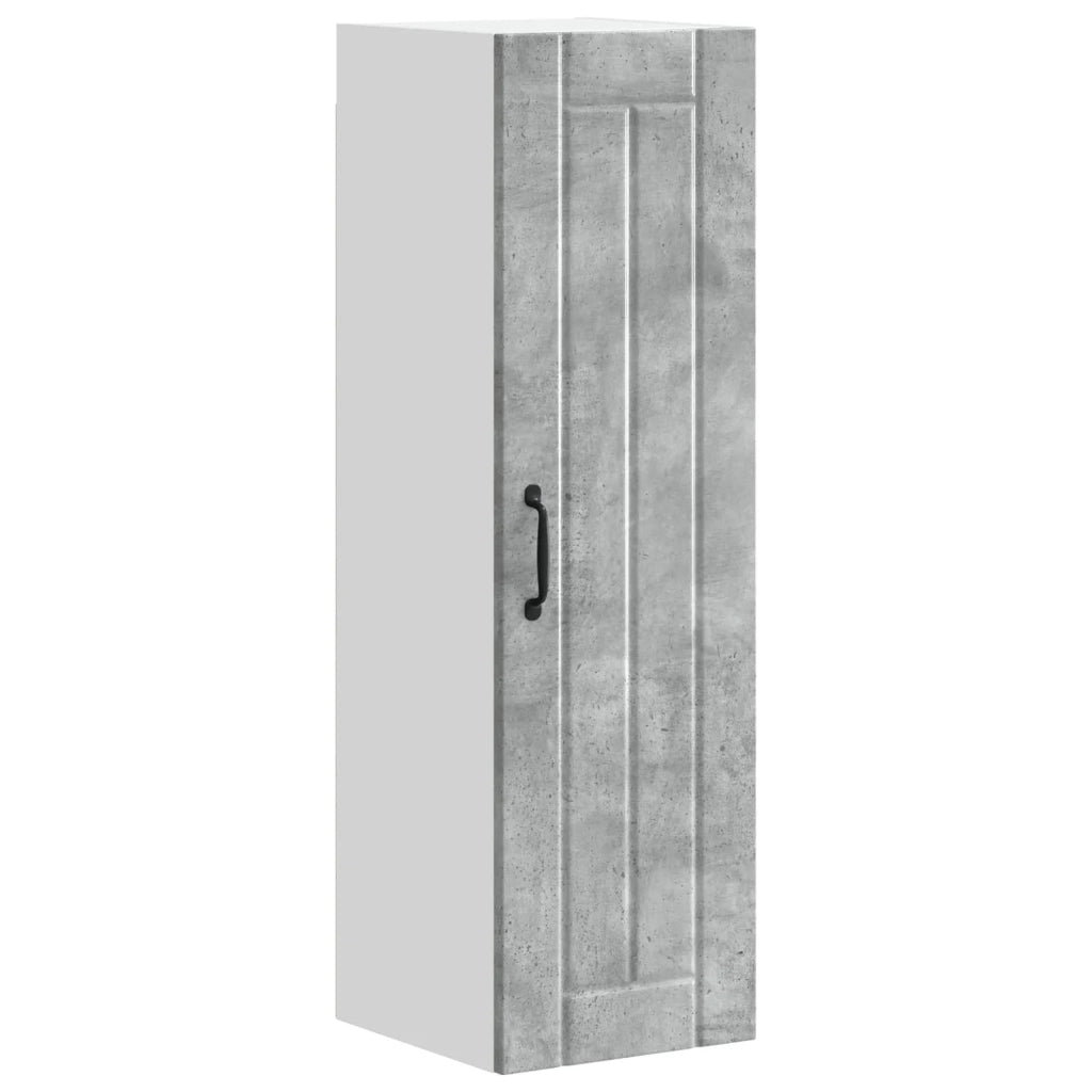 Mobile da cucina-Armadio da cucina Grigio cemento 30 x 31 x 100 cm 304864