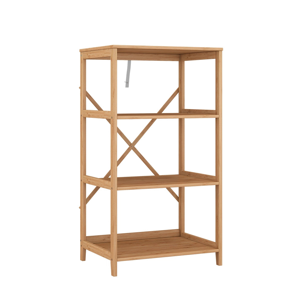 Vicco Libreria Bambù 48.3 x 87.9 cm Con 4 scomparti aperti