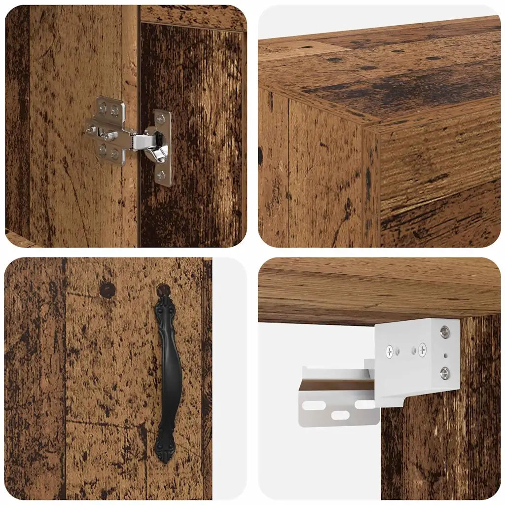 Pensile Legno vecchio 69,5 x 34 x 90 cm Legno multistrato 882427
