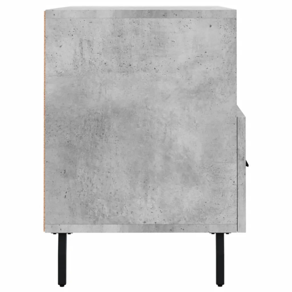 Mobile per TV-Credenza TV-Console TV Grigio Cemento 80x36x50 cm Legno Multistrato 455019