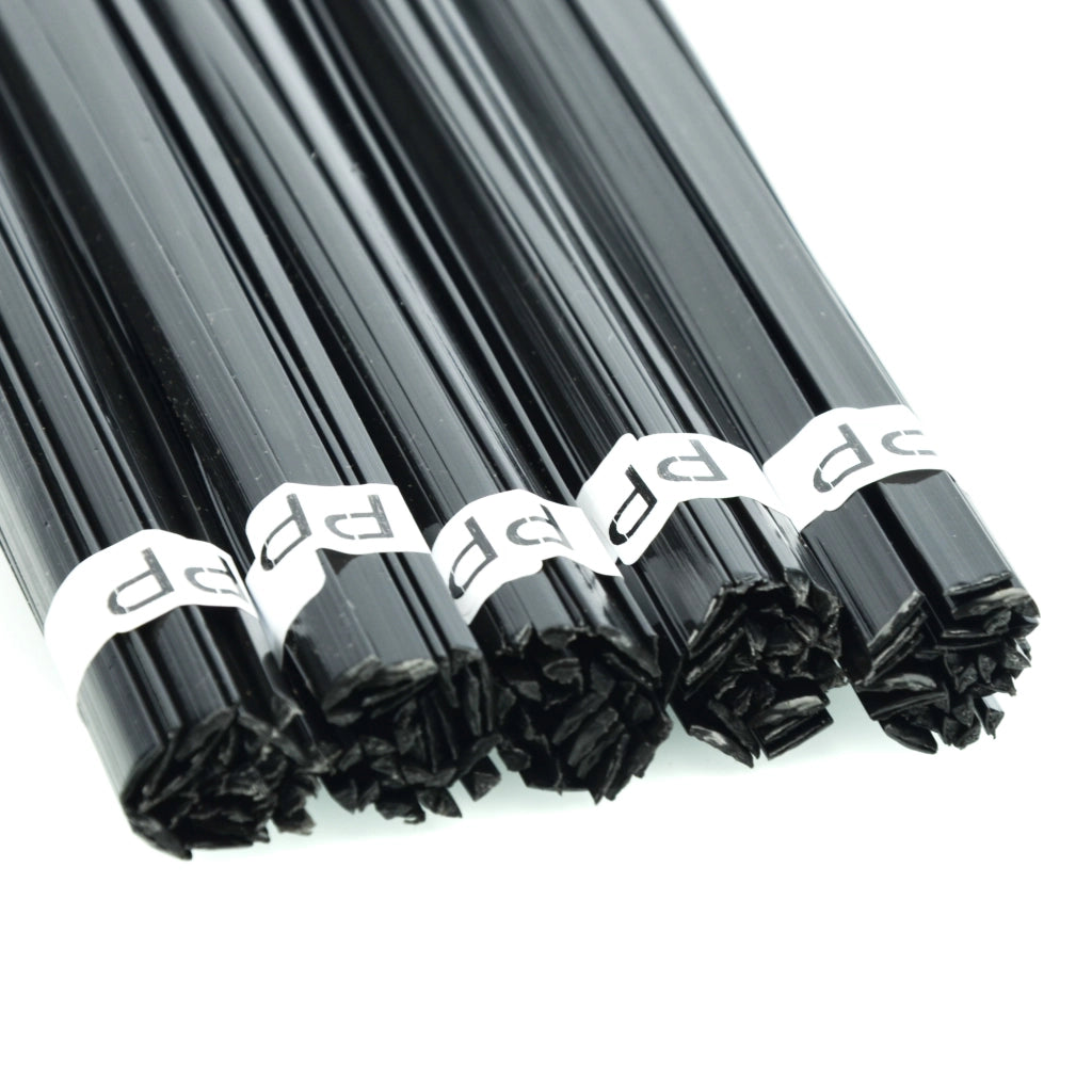 Saldatura Plastica PP Nero 100g – Alta Qualità, Granulato Puro | Filo 42 cm, Temperatura 260-330°C