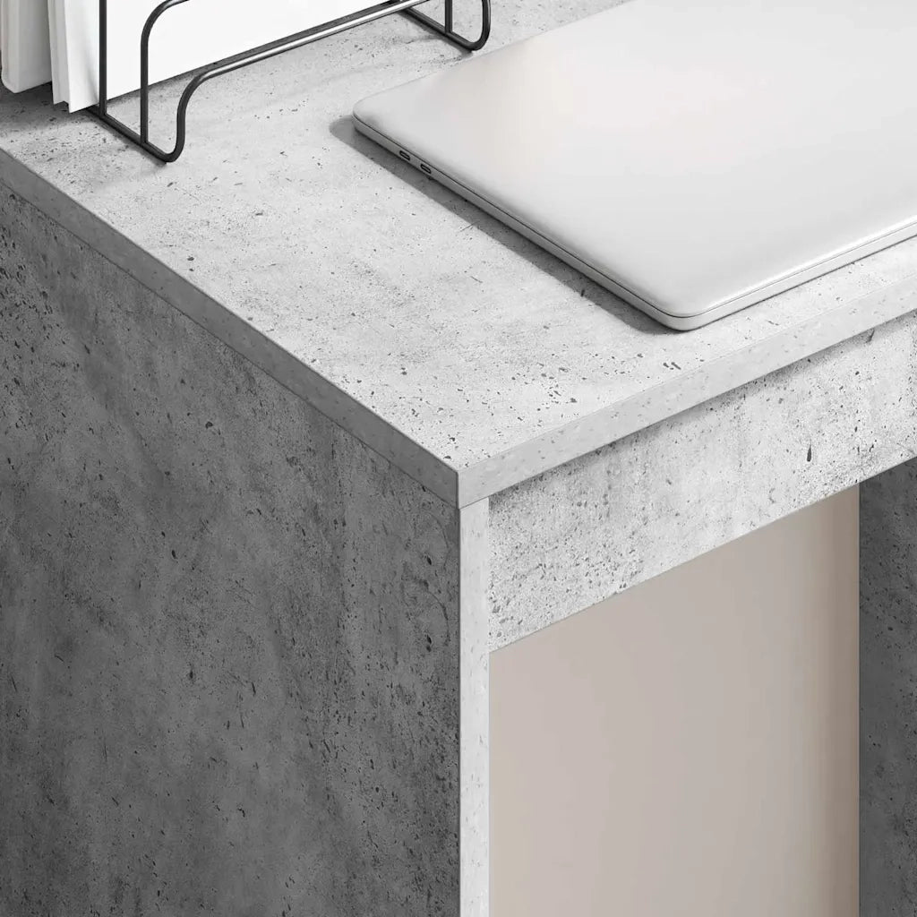 Scrivania Grigio cemento 60 x 40 x 76 cm 869373