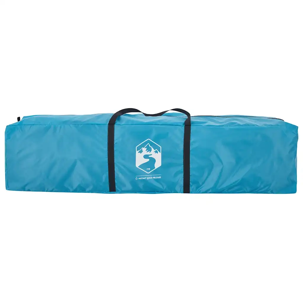 Tenda Familiare a Cupola 10 Persone Blu a Rilascio Rapido