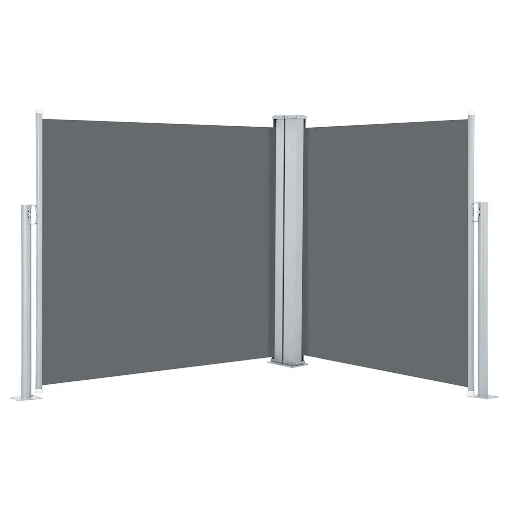 Tenda da Sole Laterale Retrattile Antracite 100x600 cm 48444