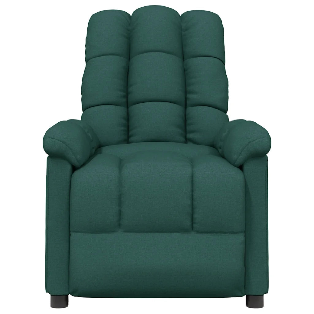 Poltrona Reclinabile Verde Scuro in Tessuto cod mxl 22707