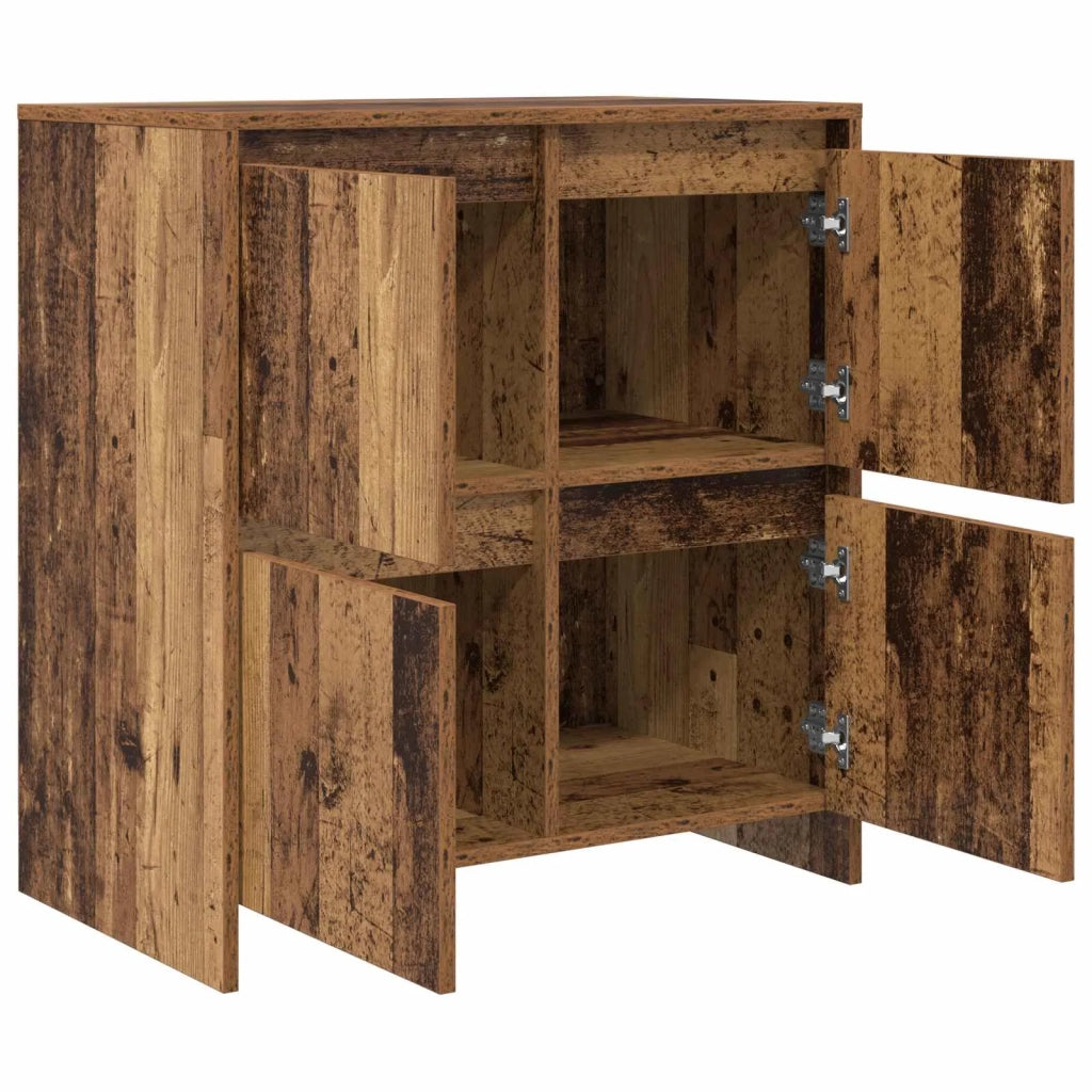 Credenza | Madia | Buffet da pranzo | Armadio da pranzo Legno vecchio 70 x 41 x 75 cm Legno multistrato
