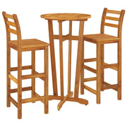 Set da pranzo da giardino per esterni 3 pezzi legno massello di acacia 02_0013600