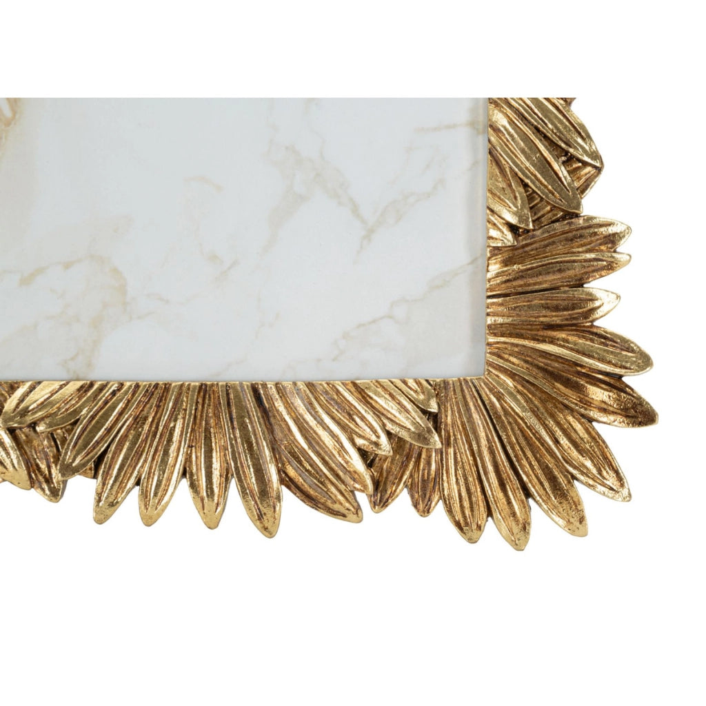 Cornice portafoto Glam in poliresina oro