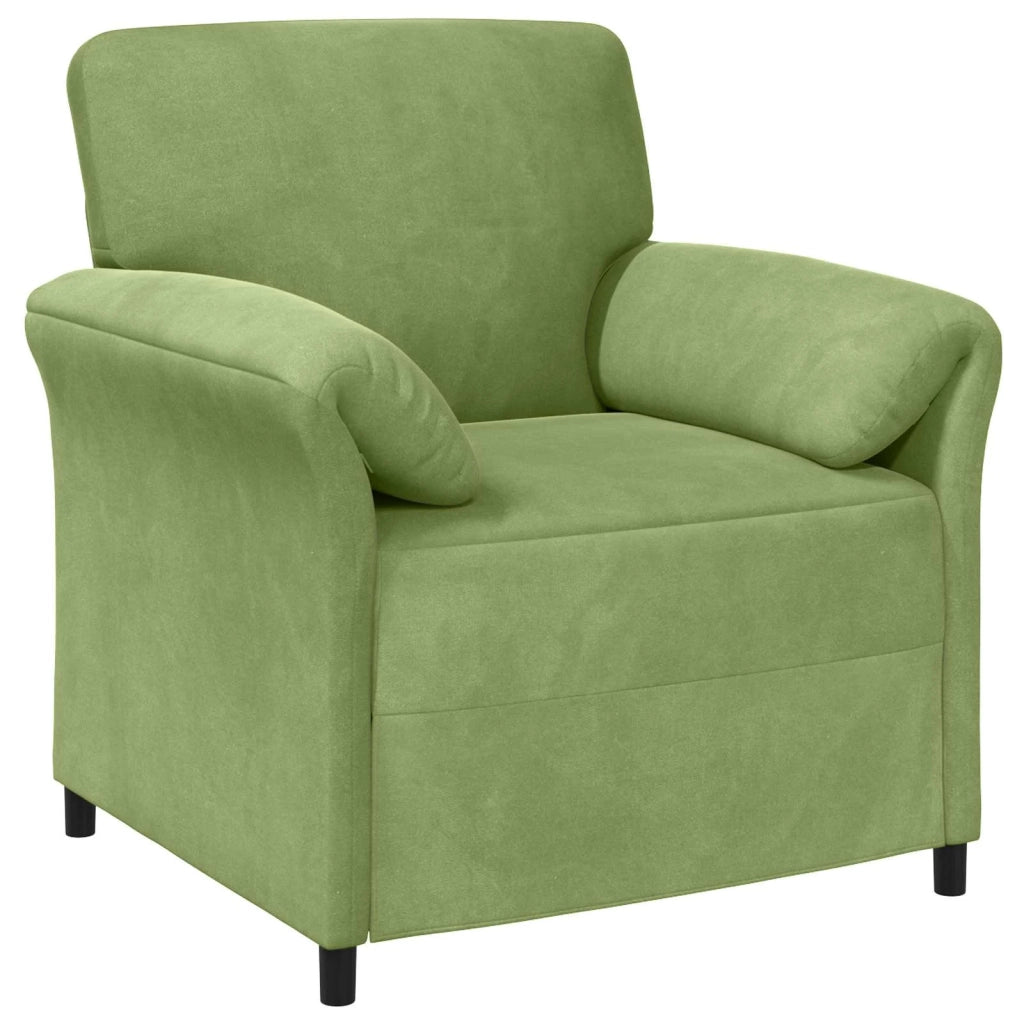 Set di divani 2 pz Verde chiaro Velluto 3424888