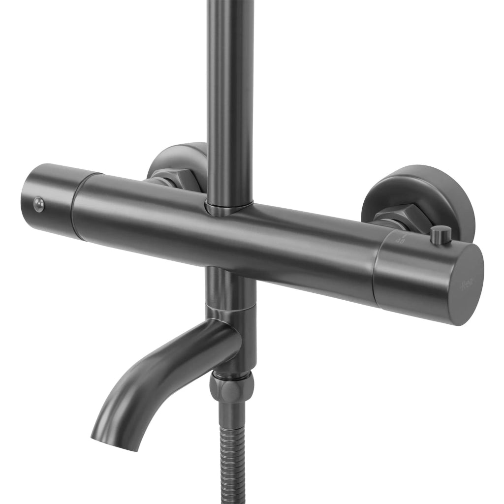 Set Doccia Da Incasso Con Termostatato Lungo Titan