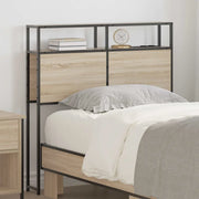 vidaXL Testata contenitore rovere sonoma 80 cm Legno multistrato